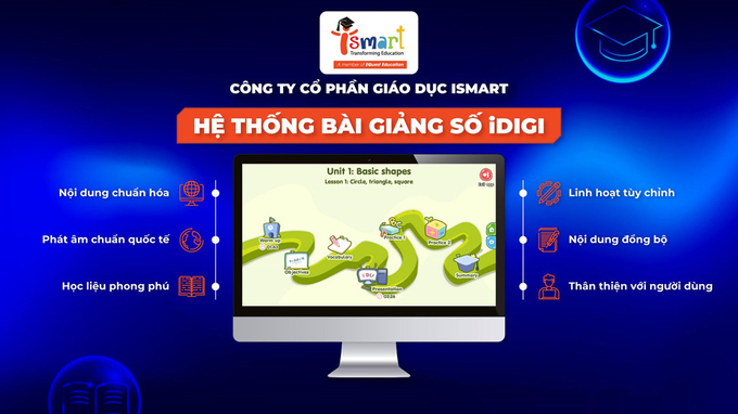 Bài giảng số iDIGI giúp nâng cao chất lượng giảng dạy, tối ưu hiệu quả học tập.