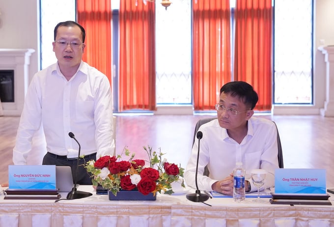 Ông Nguyễn Đức Ninh – Giám đốc NLDC phát biểu tại Hội thảo.