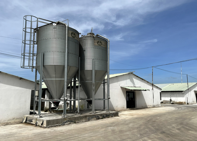 A chicken farm of Long Thanh Phat. Photo: Son Trang.