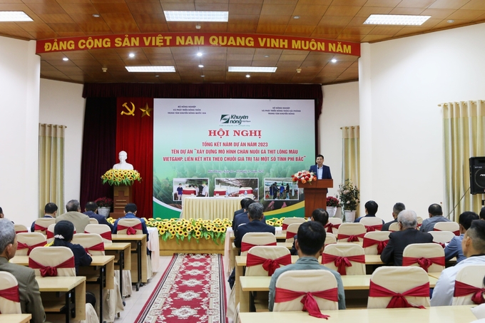 Ông Nguyễn Ngọc Tuất - Phó Giám đốc Sở NN-PTNT Hải Phòng khai mạc hội nghị. Ảnh: Đinh Mười.