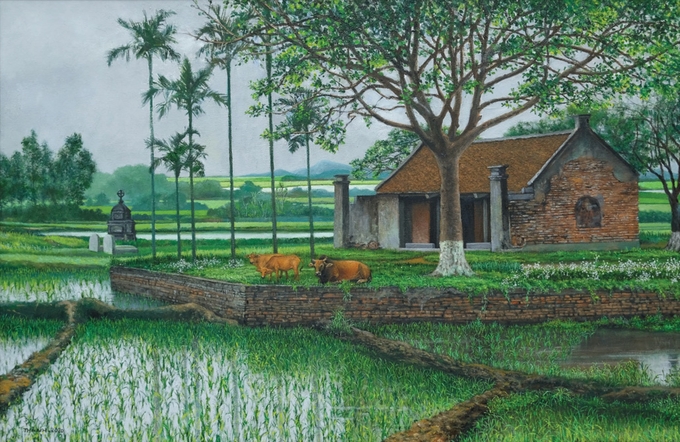 Tranh của Nguyễn Minh Thành.