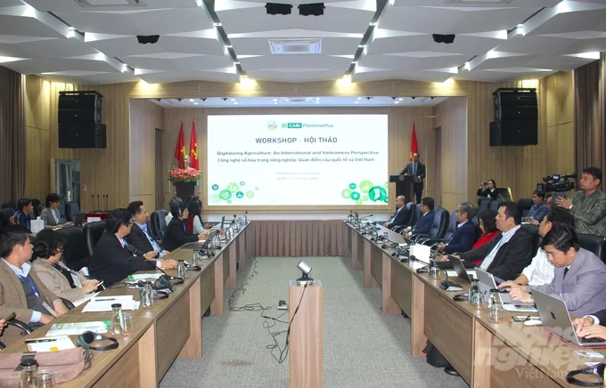 The workshop drew participation from various stakeholders, including representatives from state management agencies, international organizations, businesses, and educational institutions. Photo: Trung Quan.