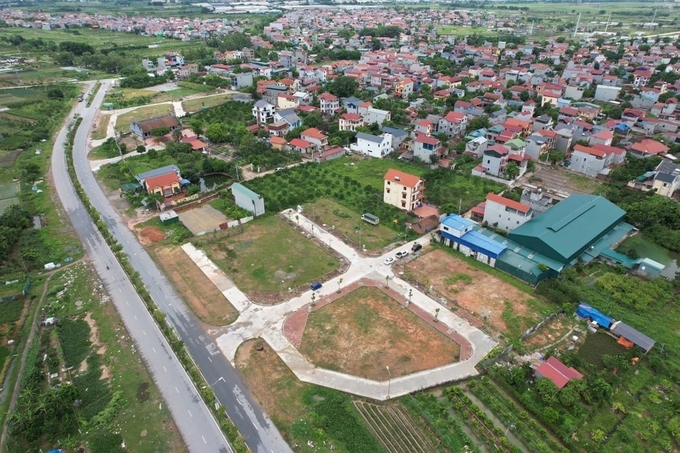 Một góc nông thôn mới của huyện Mỹ Đức, thành phố Hà Nội. 