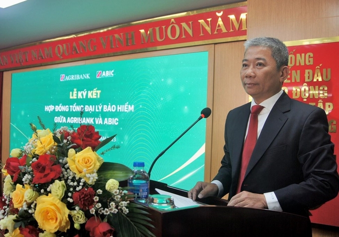 Ông Nguyễn Tiến Hải, Chủ tịch Hội đồng quản trị Công ty Bảo hiểm Agribank. Ảnh: Bảo hiểm Agribank.