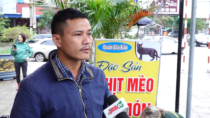 Ông Phạm Quốc Doanh trả lời phỏng vấn Báo Nông nghiệp Việt Nam. Ảnh: Phạm Hiếu.