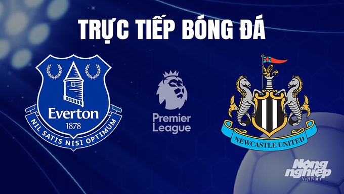 Trực tiếp bóng đá Ngoại hạng Anh giữa Everton vs Newcastle United hôm nay 8/12/2023