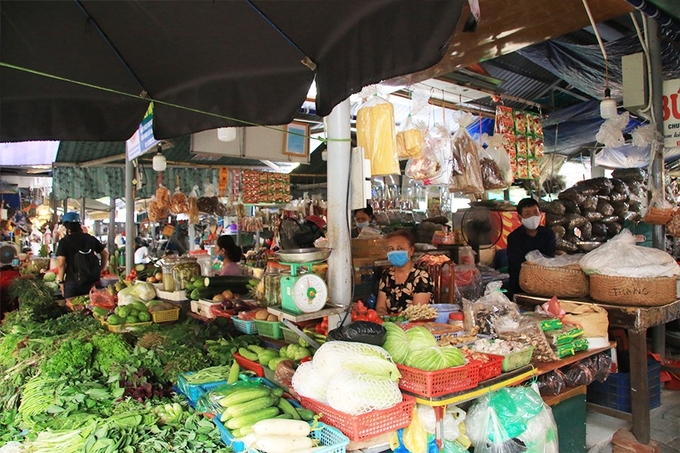 Một chợ dân sinh trên địa bàn TP Hà Nội. 