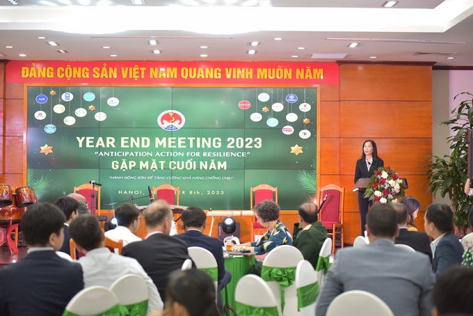 This year marks a significant milestone for the Disaster Risk Reduction Partner with the appointment of the new Chairperson, Ms. Pauline Tamesis. Photo: Minh Phuc.