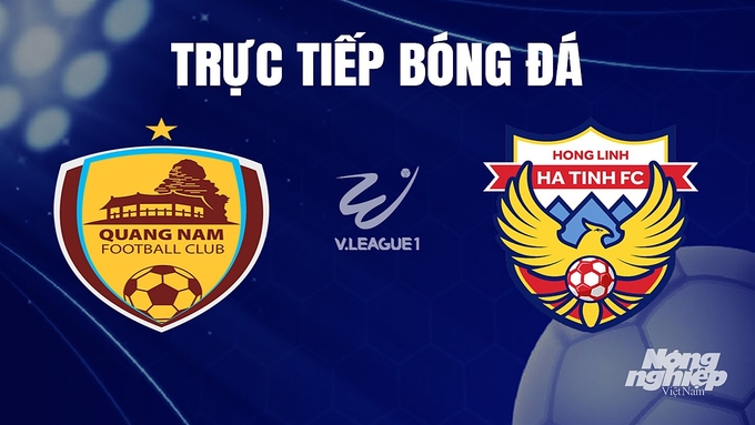 Trực tiếp bóng đá V-League 2023 giữa Quảng Nam vs Hà Tĩnh hôm nay 10/12/2023