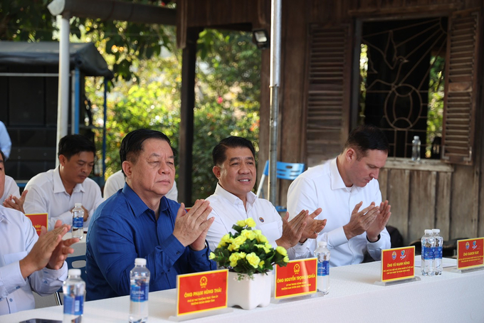 Trưởng ban Tuyên giáo Trung ương Nguyễn Trọng Nghĩa đánh giá cao quy mô, ý nghĩa và tầm quan trọng của dự án đối với tỉnh Tây Ninh.