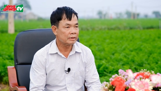 Mr. Nguyen Van Mich, Director of Cam Van Agricultural Service Cooperative.