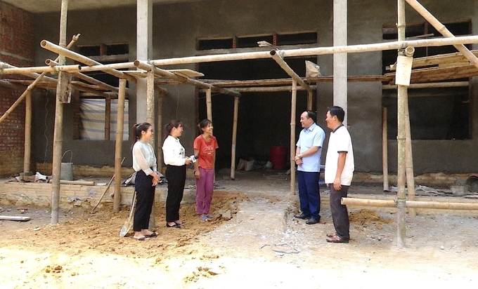 Giai đoạn 2021 - 2025, huyện Lâm Bình phấn đấu hỗ trợ sửa chữa và làm mới 726 ngôi nhà cho hộ nghèo. Ảnh: Đào Thanh.