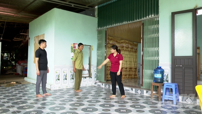 Những ngôi nhà mới như tiếp thêm sức mạnh cho hộ nghèo ở Lâm Bình vươn lên thoát nghèo hiệu quả. Ảnh: Đào Thanh.