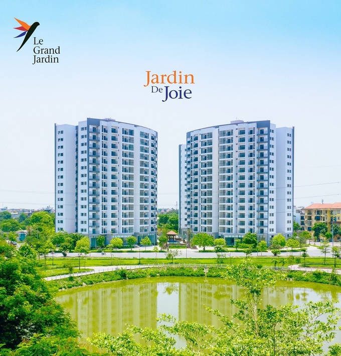 Phân khu mới 'Khu vườn hạnh phúc' Jardin de Joie, nằm trong tổ hợp căn hộ Le Grand Jardin, sở hữu tọa độ vàng với hệ thống giao thông thuận lợi bậc nhất của khu vực phía Đông Hà Nội.