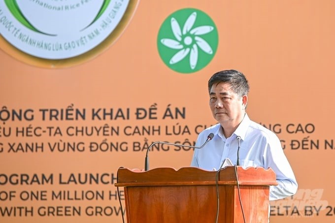 Dr. Cao Duc Phat: 'IRRI will sign a long-term cooperation memorandum.'