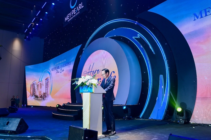 Ông Nguyễn Minh Ngọc - Phó Chủ tịch HĐQT Tập đoàn Tân Á Đại Thành - chia sẻ tại sự kiện.