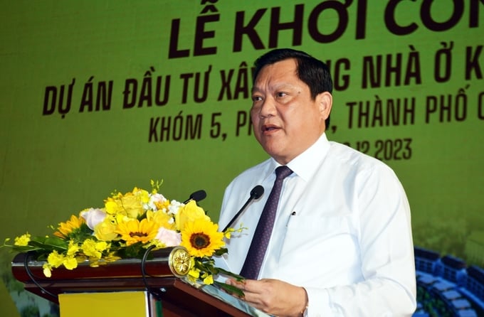 Ông Lâm Văn Bi, Phó Chủ tịch UBND tỉnh Cà Mau. Ảnh: Trọng Linh.