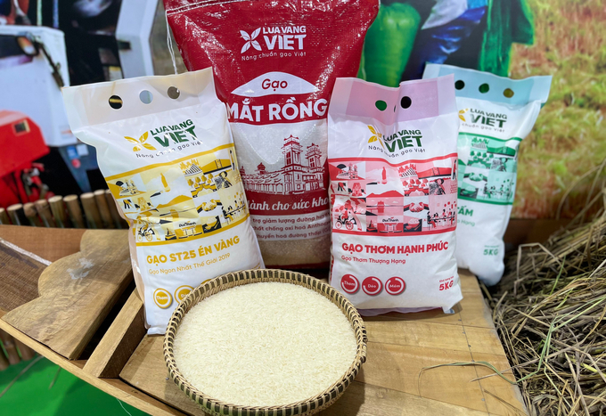 Một số sản phẩm đặc sắc từ Lúa Vàng Việt.