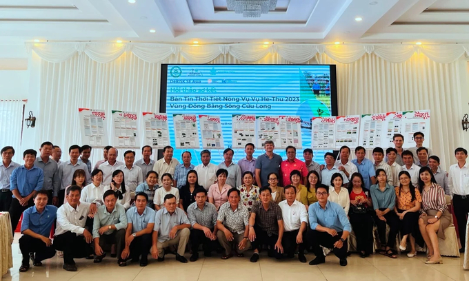 Delegates attended the preliminary workshop on the results of implementing the Agro-climatic Bulletins. Photo: CIAT.