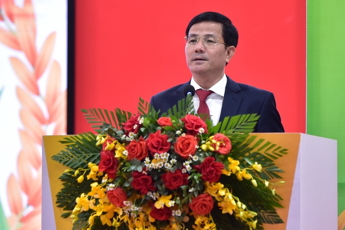Mr. Tran Van Huyen, Hau Giang Provincial Deputy Secretary and Chairman of People's Committee. Photo: Tung Dinh.