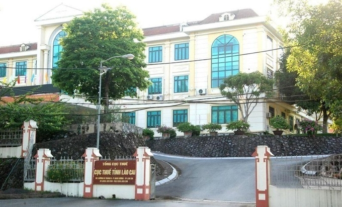 Trụ sở Cục Thuế tỉnh Lào Cai. Ảnh: T.L.