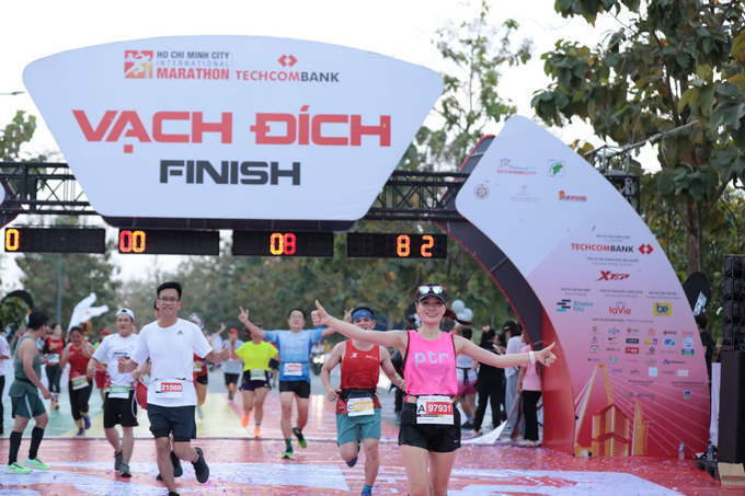 Giải Marathon Quốc tế TP. Hồ Chí Minh Techcombank 2022. Ảnh: Techcombank.
