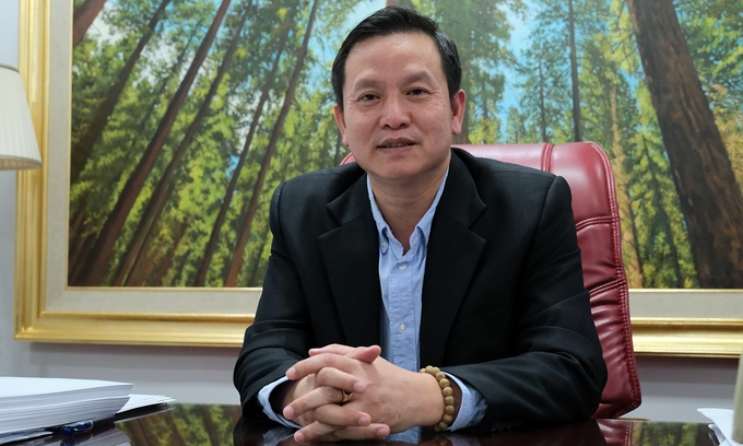 Ông Huỳnh Tấn Đạt, Cục trưởng Cục Bảo vệ thực vật. Ảnh: Bảo Thắng.