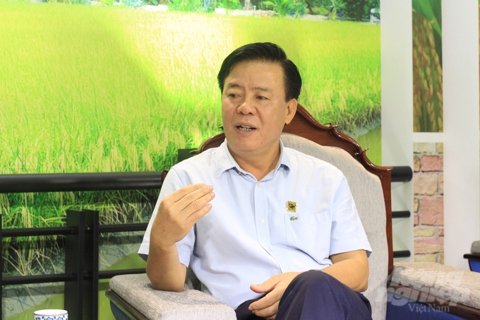 Ông Ngô Văn Đông - Tổng Giám đốc Công ty CP Phân bón Bình Điền, người kế nhiệm ông Lê Quốc Phong - nguyên Tổng Giám đốc, từ năm 2018 đến nay. Ảnh: Ngọc Vân.