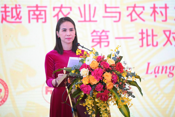 Bà Nguyễn Thị Thu Hà, Tổng giám đốc Công ty Avanest nói các doanh nghiệp của ngành hàng yến đã tự nâng cấp rất nhiều để đáp ứng được yêu cầu của thị trường nhập khẩu. Ảnh: Tùng Đinh.
