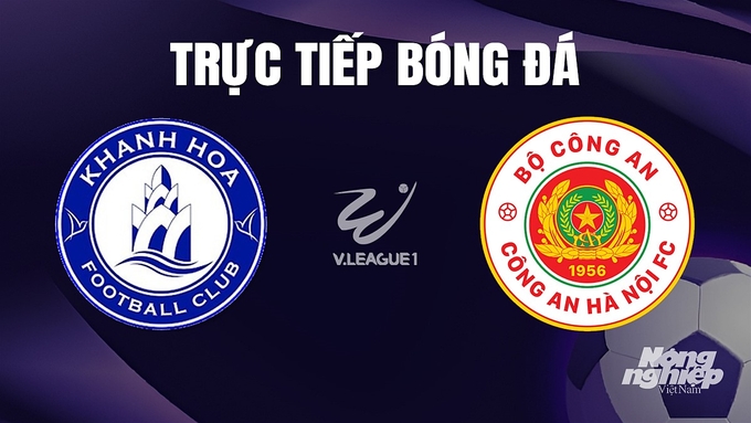 Trực tiếp bóng đá V-League 2023 giữa Khánh Hòa vs CAHN hôm nay 22/12/2023