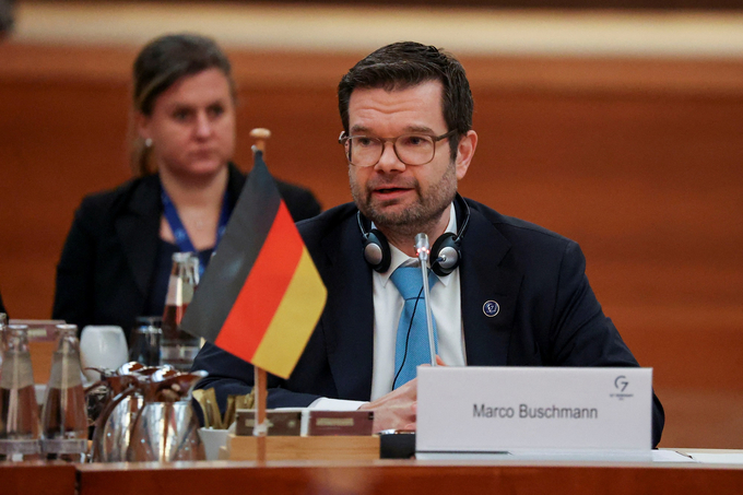 Bộ trưởng Tư pháp Đức Marco Buschmann. Ảnh: Reuters.
