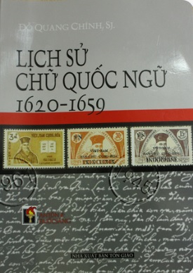 Bìa sách Lịch sử chữ Quốc ngữ của Đỗ Quang Chính.