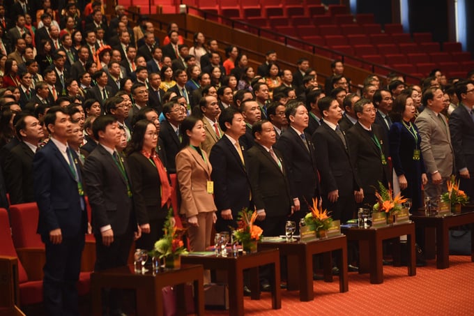 Các đại biểu tham dự Đại hội trong ngày 25/12.