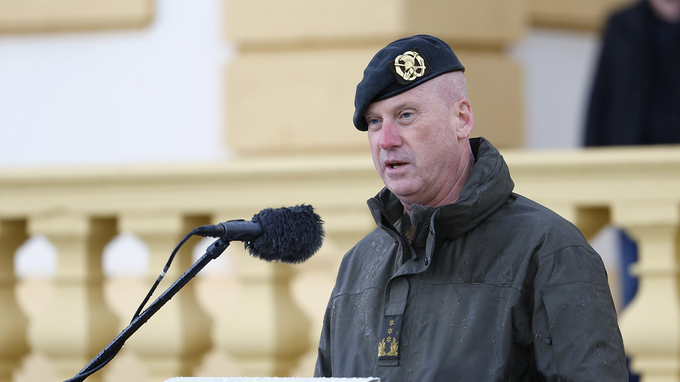 Trung tướng Martin Wijnen, Tư lệnh Lực lượng Lục quân Hà Lan. Ảnh: Global Look Press. 
