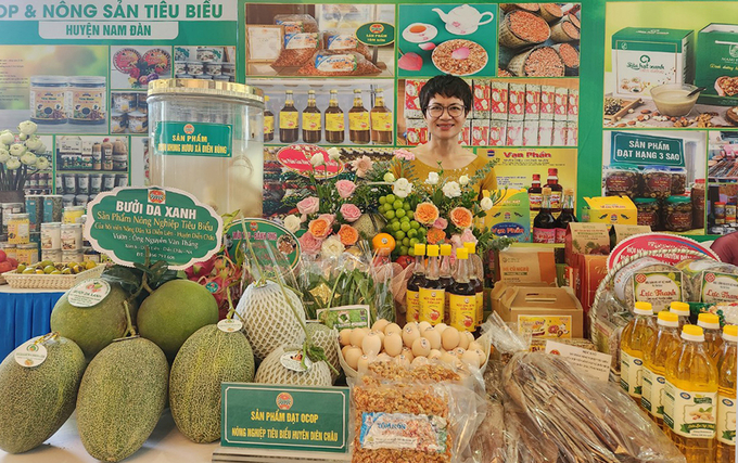 Sản phẩm nông nghiệp của Nghệ An đa dạng, đảm bảo cả về số lượng lẫn chất lương. Ảnh: Việt Khánh.