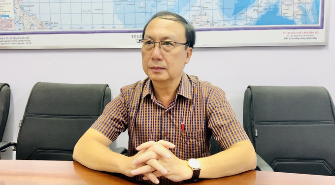 Ông Phan Hoàng Vũ, Giám đốc Sở NN-PTNT tỉnh Cà Mau. Ảnh: Trọng Linh.