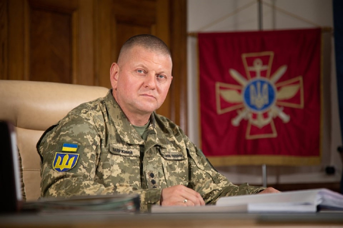 Tổng Tư lệnh Lực lượng vũ trang Ukraine Valery Zaluzhny. Ảnh: 