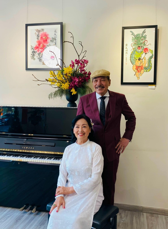 Vợ chồng nhạc sĩ Trần Tiến - Bích Ngà sau nửa thế kỷ hạnh phúc bên nhau.