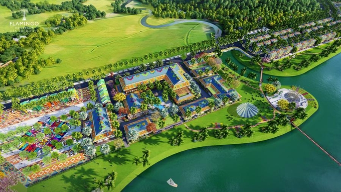 Flamingo Heritage Tân Trào City – một trong những dự án lớn xuất hiện tại thời điểm cuối năm 2023. Ảnh: Flamingo Holdings.
