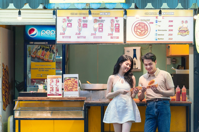Chợ Tết Vui Phết sẽ có 22 gian hàng ẩm thực hấp dẫn.