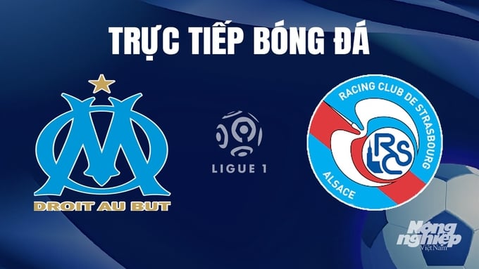 Trực tiếp bóng đá Ligue 1 (VĐQG Pháp) 2023/24 giữa Marseille vs Strasbourg hôm nay 13/1/2024
