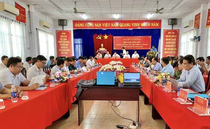 Sở NN-PTNT tỉnh Cà Mau vừa tổ chức Hội nghị tổng kết đánh giá kết quả thực hiện nhiệm vụ 2023 và triển khai kế hoạch 2024. Ảnh: Trọng Linh.