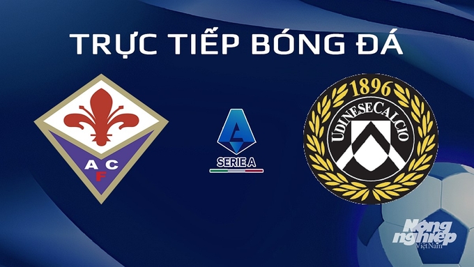 Trực tiếp bóng đá Serie A 2023/24 giữa Fiorentina vs Udinese Calcio ngày 15/1/2024