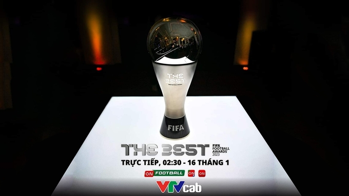 Lễ trao giải FIFA The Best 2023 sẽ diễn ra vào lúc 2h30 ngày 16/1/2024