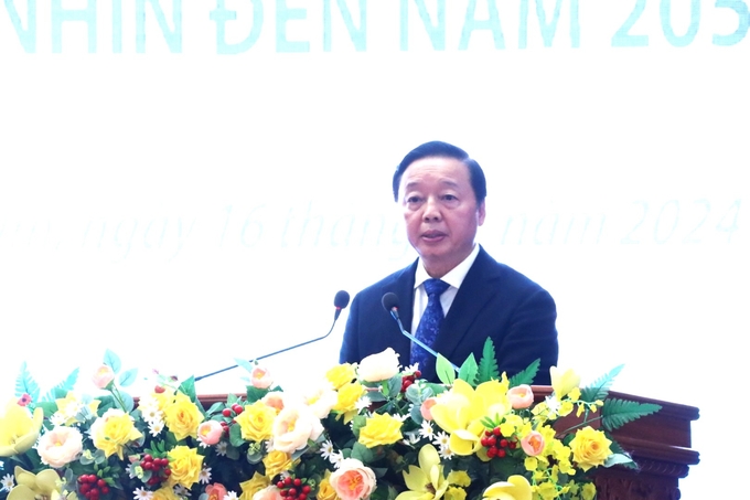 Phó Thủ tướng Trần Hồng Hà tin tưởng Kon Tum sẽ phát triển đột phá. Ảnh: Tuấn Anh.