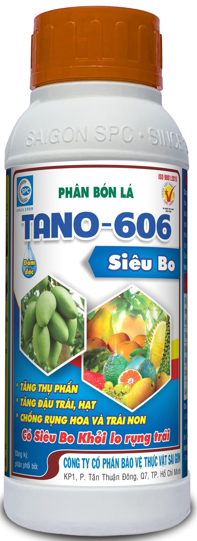 TANO 606 của Công ty Cổ phần BVTV Sài Gòn (SPC) được nhà nông trồng sầu riêng đánh giá là có hiệu quả kinh tế cao.