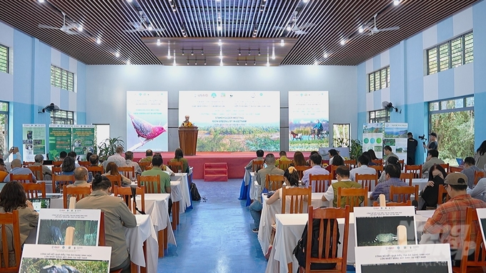 Cuộc họp cập nhật tiến trình chứng nhận Danh lục Xanh tại Việt Nam giữa các tổ chức. Ảnh: Trần Phi.