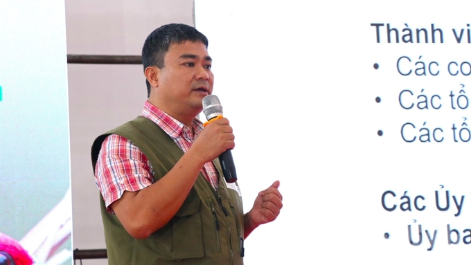 Ông Nguyễn Mạnh Hiệp, điều phối Quốc gia về đa dạng sinh học chương trình IUCN tại Việt Nam. Ảnh: Trần Phi.