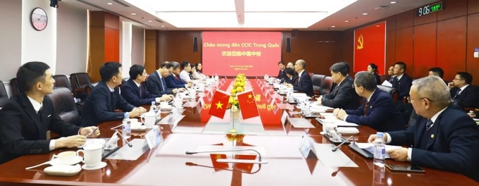 Chủ tịch Xu Zengde gặp mặt và tiếp đón Thứ trưởng Bộ NN-PTNT Trần Thanh Nam tại Trung Quốc. 