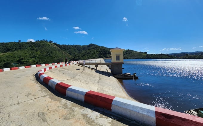 Một góc hồ Buôn Triết (huyện Lắk) sau khi nâng cấp, cải tạo từ nguồn vốn ODA. Ảnh: Quang Yên.